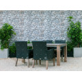 The Exquisite Style Patio Garden Dining Set PE Meubles en rotin en maille pour extérieur